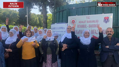 Bakırköy Cezaevi önünde Barış Anneleri'ne gazlı müdahale