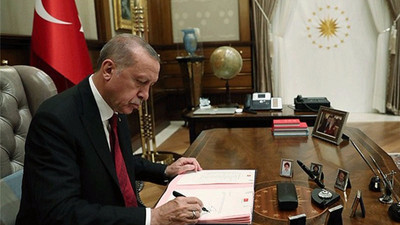 Erdoğan'dan yeni kararname