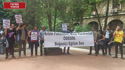 Boğaziçi Üniversitesi'nde eylem