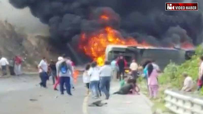 Meksika'da trafik kazası: 21 kişi yaşamını yitirdi