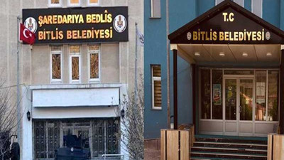 Kayyım bile indirmemişti: AKP'li başkan Kürtçe tabelayı kaldırdı