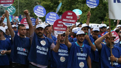 Şişecam işçileri grev dedi