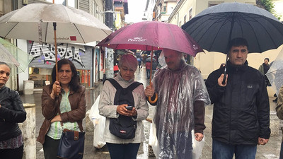 Kadıköy'deki polis müdahalesi protesto edildi