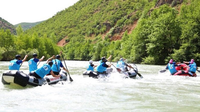 Türkiye'de ilk: Dersim'de Dünya Rafting Şampiyonası heyecanı