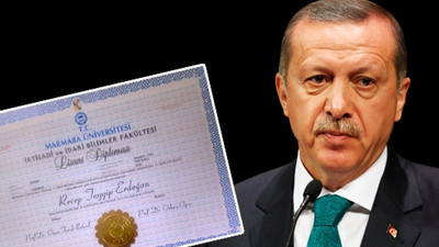 Erdoğan'ın diplomasını şoför onaylatmış