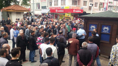 Baltalı saldırganı linçten zabıta kurtardı