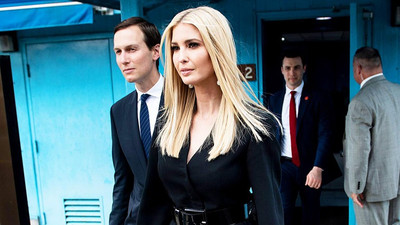 Liderlerin sohbetine 'girmeye' çalışan Ivanka Trump alay konusu oldu