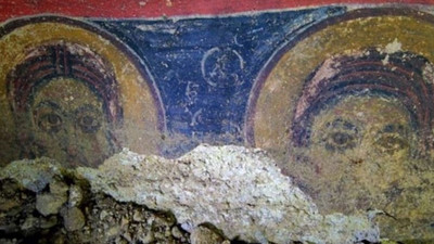 Nevşehir'de yeraltı şehrinde 800 yıllık kilise bulundu