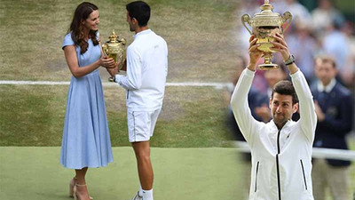 Wimbledon'ın en uzun maçında şampiyon Djokovic oldu