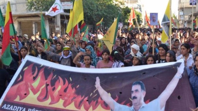 Kobane’de ‘Öcalan’a özgürlük’ yürüyüşü