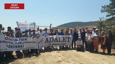 Adalet Nöbeti'nden Kaz Dağları'ndaki Su ve Vicdan Nöbeti'ne destek ziyareti