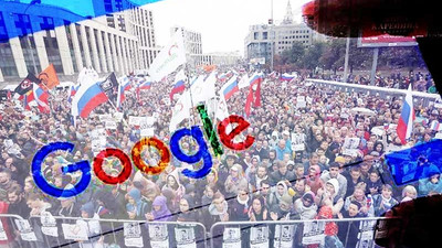 Rusya'dan Google'a uyarı: Yasa dışı protestoların reklamını yapmayı bırakın