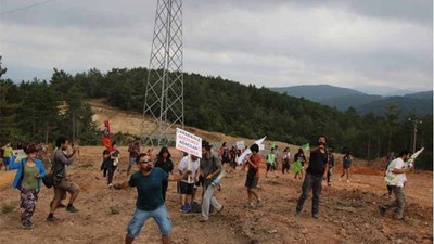 Kazdağları'nda çölleştirilen alana tohum topları