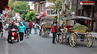 Büyükada'da faytoncular ile akülü araç sahipleri arasında kavga