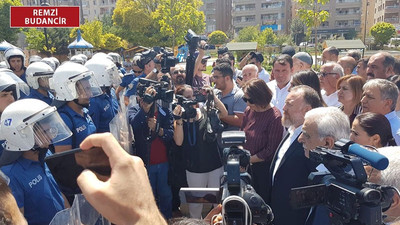 Temelli Mardin'de abluka altında konuştu: Bu fotoğraf darbe fotoğrafıdır