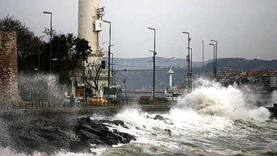 İstanbul'a fırtına uyarısı