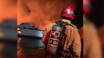 ABD’de yolcu gemisinde yangın: 34 ölü