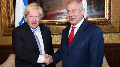 Netanyahu Boris Johnson'a 'Yeltsin' dedi