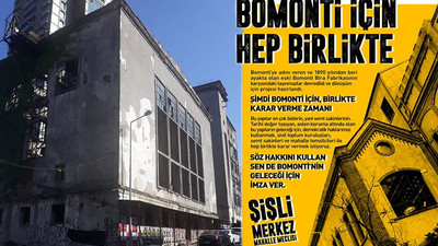 Şişli halkı Diyanet'e devredilen Bomonti binası için seferber oldu