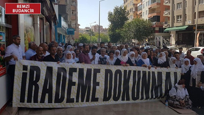 'İrademe dokunma' eylemi 33. gününde: Gasp edileni geri alana kadar alanlardayız