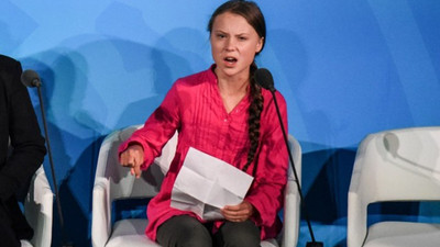 Trump, Greta Thunberg'in BM'deki konuşmasıyla dalga geçti