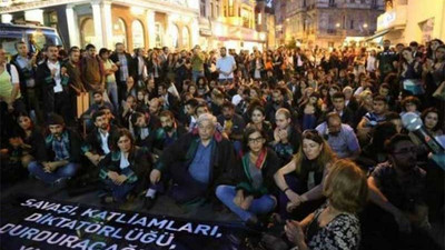 Cizre'deki katliamı protesto eden avukatların duruşması görüldü