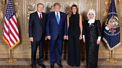 Erdoğan ve Trump yemekte bir araya geldi