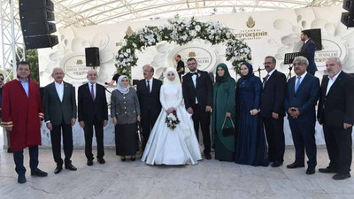 Nikah töreni CHP, HDP ve Saadet Partisi'ni buluşturdu