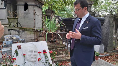 İmamoğlu, Yılmaz Güney ve Ahmet Kaya’nın mezarlarını ziyaret etti