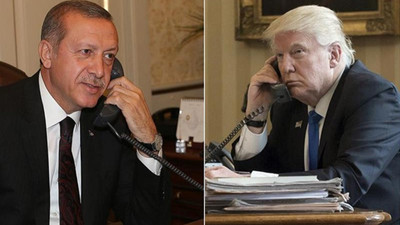 Erdoğan ile Trump telefonda görüştü