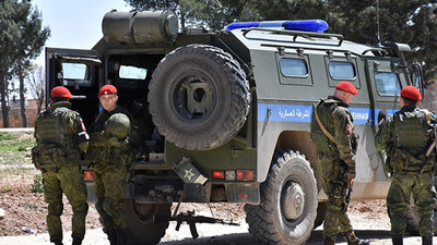 Rusya Mınbiç'te ilk kez devriye yaptı