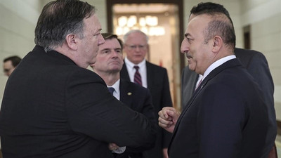 Bakan Çavuşoğlu Pompeo ile görüştü