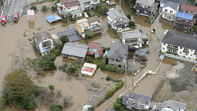 Japonya'da sel: 10 ölü