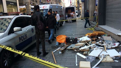 İstiklal Caddesi'nde iş cinayeti