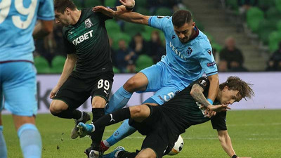 Trabzonspor Avrupa'ya veda etti