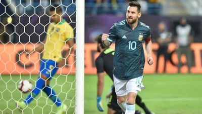 Arjantin, Messi'nin tek golüyle Brezilya'yı yendi