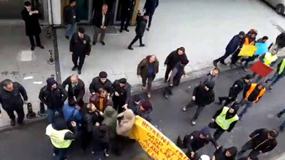 Alacaklarını isteyen işçilere polis şiddeti: 24 gözaltı