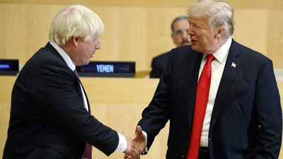 Johnson'dan Trump'a: Seçime karışma