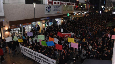 Ordu'da Ceren Özdemir için yürüyüş