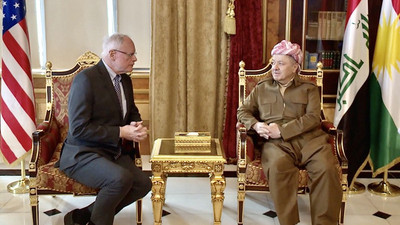 ABD Suriye Özel Temsilcisi Jeffrey, Barzani ile bir araya geldi