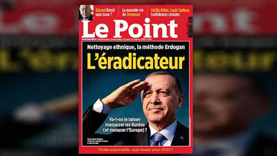 Le Point dergisinin 'Yok Edici' manşetli sayısına büyük basın ödülü