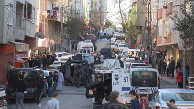 İstanbul'da bir evin bodrumundaki silahlı kişi polisi harekete geçirdi