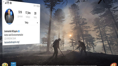 Leonardo DiCaprio'dan Türkiye paylaşımı