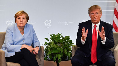 Bild: Merkel, Trump'ın yaptırımını 'savaş ilanı' olarak görüyor