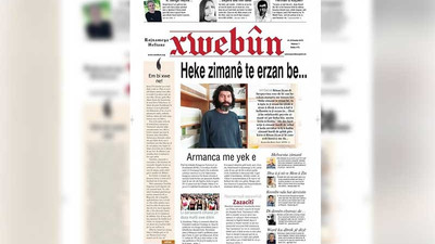 Kürtçe gazete 'Xwebûn' yayına başladı