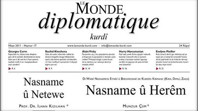 Le Monde Diplomatique Kurdî yeniden yayına başlıyor