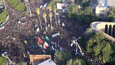 Kasım Süleymani için cenaze töreni: ABD’ye ölüm