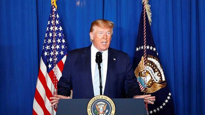 Trump'tan İran'da düşen uçak yorumu: Birileri hata yapmış olabilir