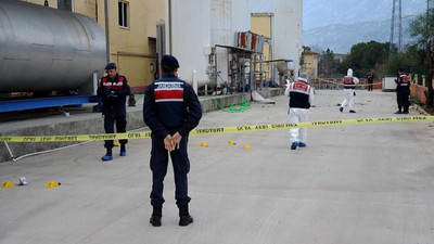 Antalya'da dolum tesisinde iş cinayeti