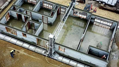 3D Yazıcıyla 48 saatte bir ev inşa edildi